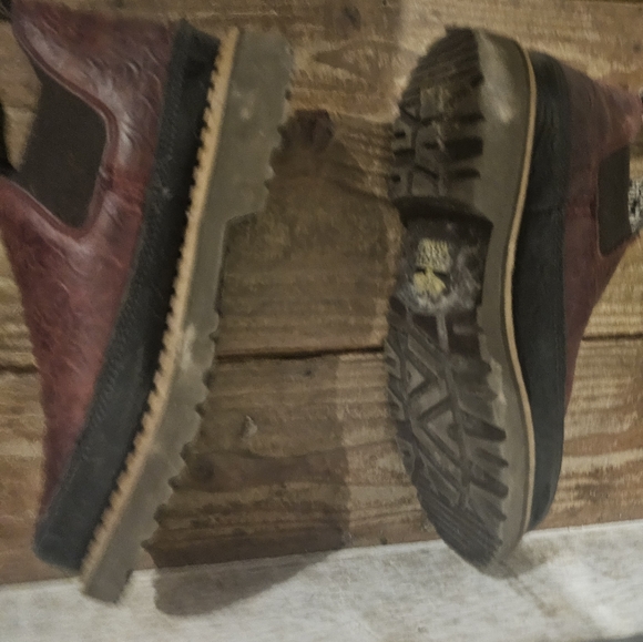 Georgia Boot Georgia Giant Women's Merlot Floral Romeo Size 7M limited edition - Picture 6 of 6